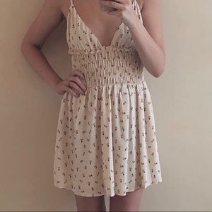 Princess Polly Roza Mini Dress Beige 